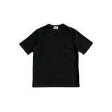 Hermes Black Embroidered Logo Pocket T-Shirt