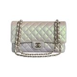 Chanel Ivory Iridescent Small Classic Flap Bag