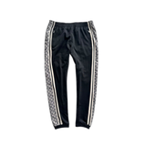 Gucci Black GG Monogram Striped Trackpants