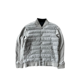 Moncler Black & Grey Maglia Reversible Bomber Jacket