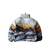 Louis Vuitton Mountain Print Puffer Women's Jacket