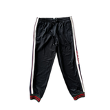 Gucci Black Logo Striped Trackpants