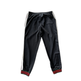 Gucci Black Logo Striped Trackpants