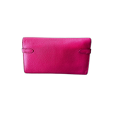 Hermes Pink Fuchsia Chèvre Kelly Wallet