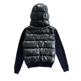 Moncler Navy Maglione Hooded Zip Up Cardigan