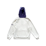 Dior White & Purple Oblique Hoodie Anorak