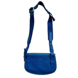 Dior Blue Calfskin Saddle Bag