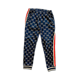 Gucci Blue & White GG Monogram Trackpants