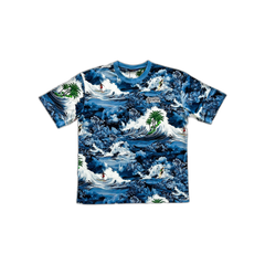 Louis Vuitton Blue Surf Print T-Shirt