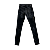 Amiri Aged Black Camouflage Core Applique Logo Jeans