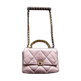 Chanel Light Pink Large 19 Flap Bag