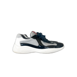 Prada Black & Grey America's Cup Sneakers