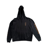 Chrome Hearts Black & Brown Script Print Hoodie