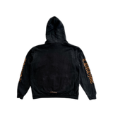 Chrome Hearts Black & Brown Script Print Hoodie