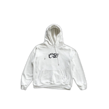 Dior Kenny Scharf White Embroidered Logo Hoodie