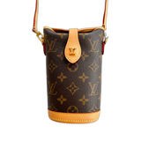 Louis Vuitton Brown Monogram Fold Me Pouch