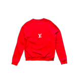 Louis Vuitton Red Vuitton Rockers Sweater