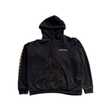 Chrome Hearts Black & Yellow Cross Logo Hoodie