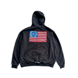 Chrome Hearts Black USA Flag Hoodie