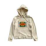 Gucci Cream Bootleg Logo Hoodie