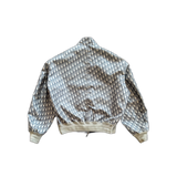 Dior Blurred Beige Oblique Reversible Bomber Jacket