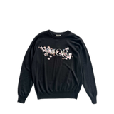 Dior Sorayama Black Cherry Blossom Wool Sweater