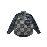 Louis Vuitton Nigo Grey Giant Damier Monogram Button Up Shirt