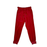 Gucci Red & White Original Gucci Logo Trackpants