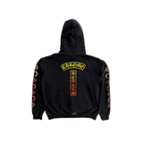 Chrome Hearts Black Sunset Gradient T-Bar Hoodie