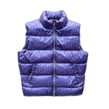 Dior Purple Oblique Puffer Vest