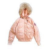 Canada Goose OVO Satin Pink Embroidered Chilliwack Women's Jacket