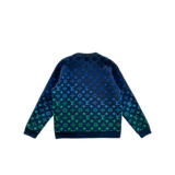 Louis Vuitton Blue & Green Gradient Monogram Sweater