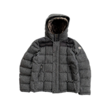 Moncler Grey & Black Camo Trim Men's Jacket