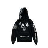 Chrome Hearts Black & White Miami Exclusive Abstrakto Hoodie