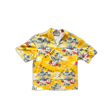 Gucci Yellow My Body Hawaiin Button Up Shirt