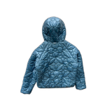 Louis Vuitton Ice Blue Flower Monogram Puffer Jacket