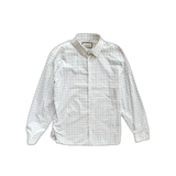 Gucci White G Logo Button Up Shirt