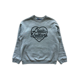 Louis Vuitton Nigo Grey Heart Logo Sweater