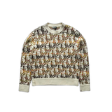 Dior Beige Oblique Wool Sweater