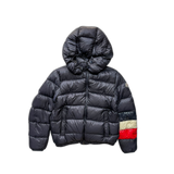 Moncler Navy Willm Striped Puffer Jacket