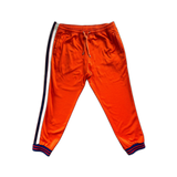 Gucci Orange Logo Striped Trackpants