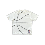 Louis Vuitton NBA White Basketball Print T-Shirt