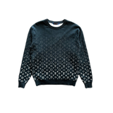 Louis Vuitton Black Gradient Monogram Sweater