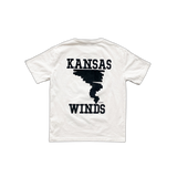 Louis Vuitton White Kansas Winds Graphic T-Shirt