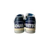 Louis Vuitton New York City Exclusive Navy Mesh Trainers