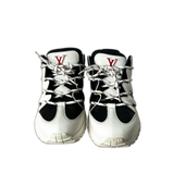 Louis Vuitton White Zig Zag Sneakers