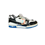 Louis Vuitton Black & White Prism Trainers