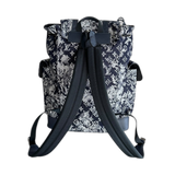 Louis Vuitton Navy Tapestry Monogram Christopher Backpack