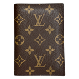 Louis Vuitton Brown Monogram Passport Cover