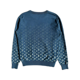 Louis Vuitton Blue & White Gradient Monogram Sweater